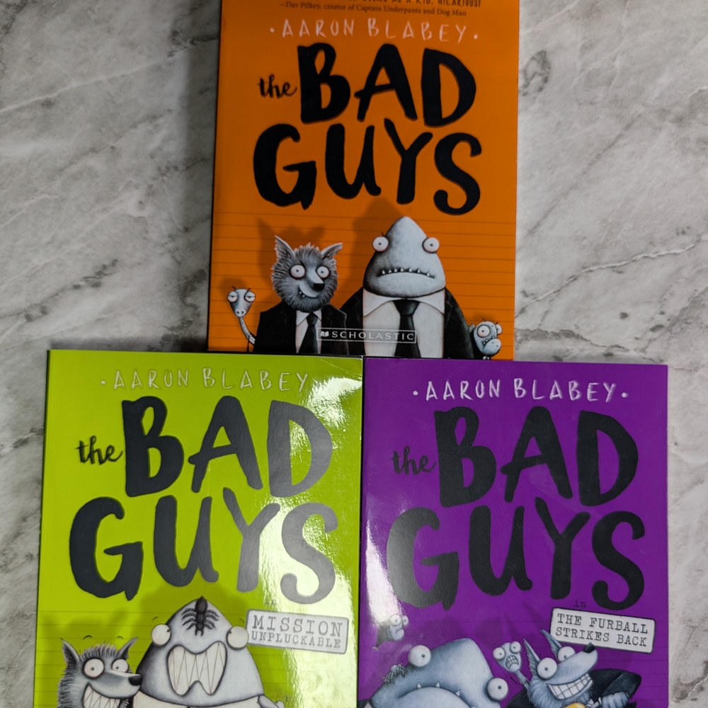 The Bad Guys Book Set by Aaron Blabey